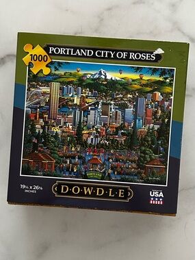 Dowdle Portland City of Roses 1000 Piece Jigsaw Puzzle